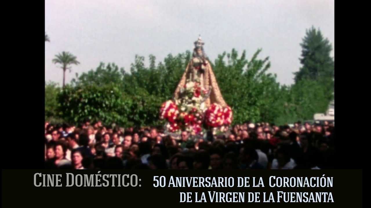 50 aniversario de la coronación de la Virgen de la Fuensanta, Murcia en 1977. Cine doméstico.
