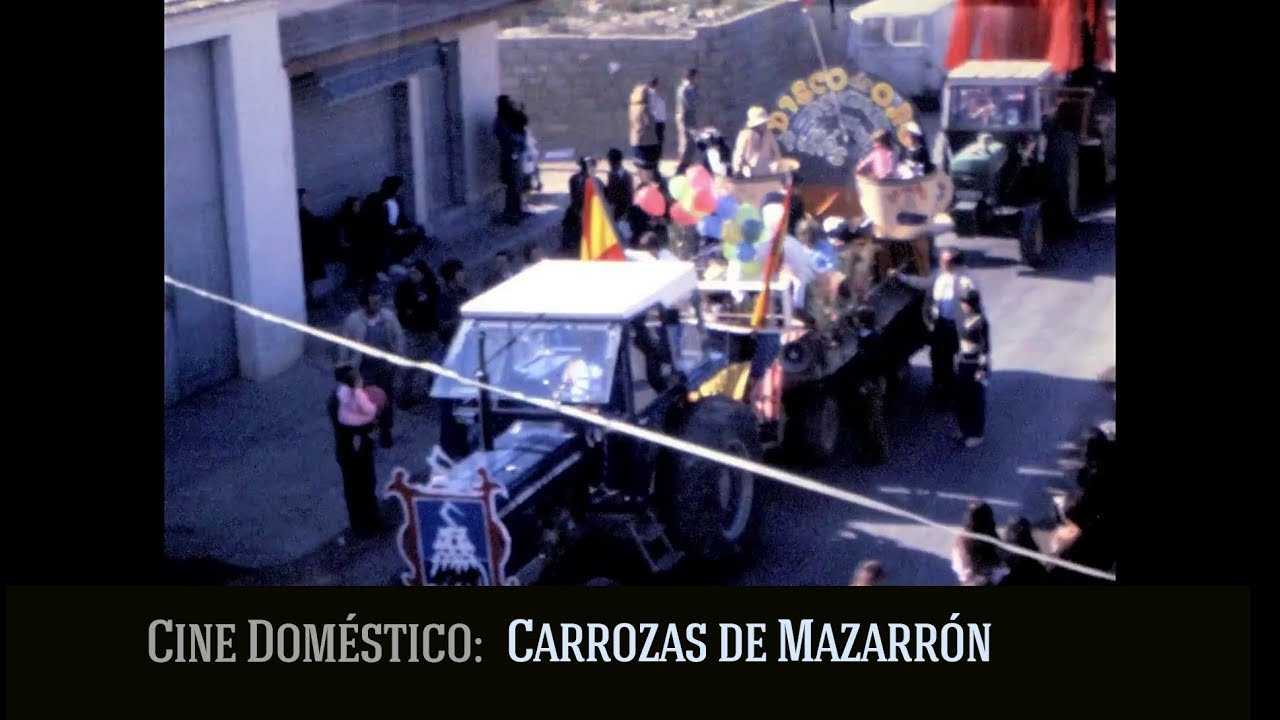 Carrozas de Mazarrón en 1981. Cine doméstico.