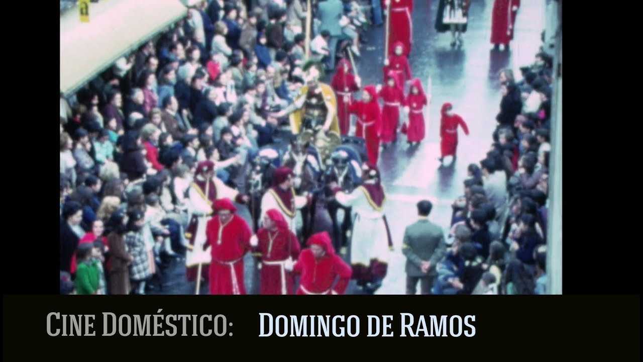 Domingo de Ramos, Cartagena en 1976. Cine doméstico.