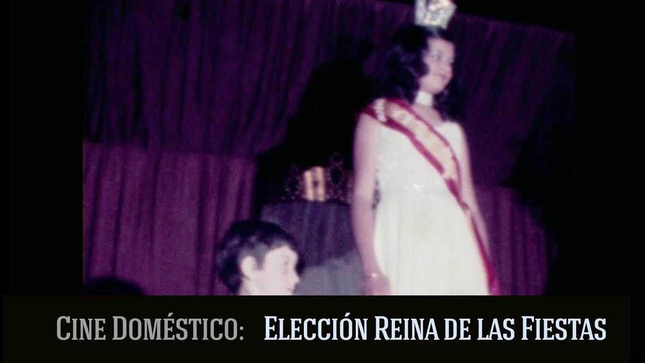 Elección Reina de las Fiestas, San Pedro del Pinatar en los años 70. Cine doméstico.