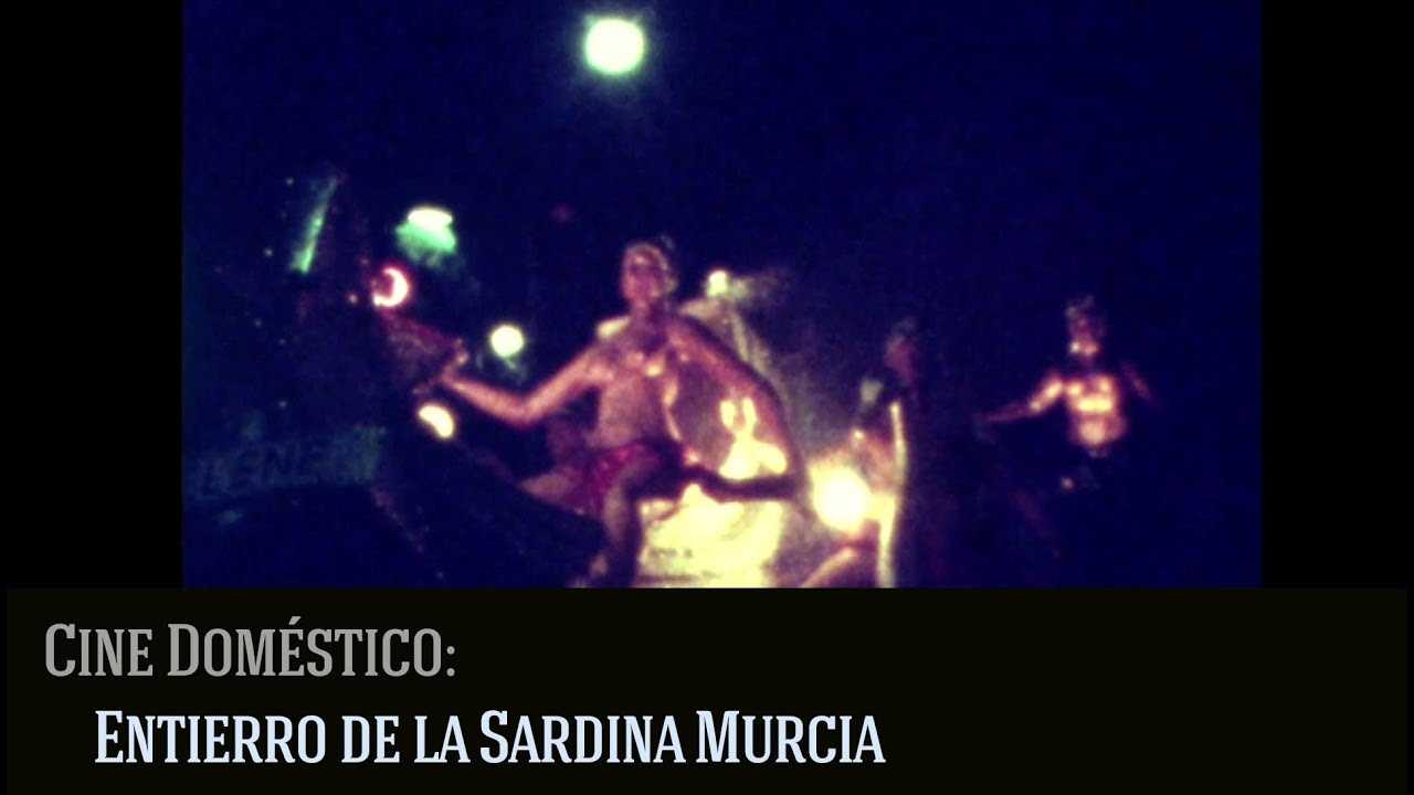 Entierro de la Sardina, Murcia en los 70. Cine doméstico.