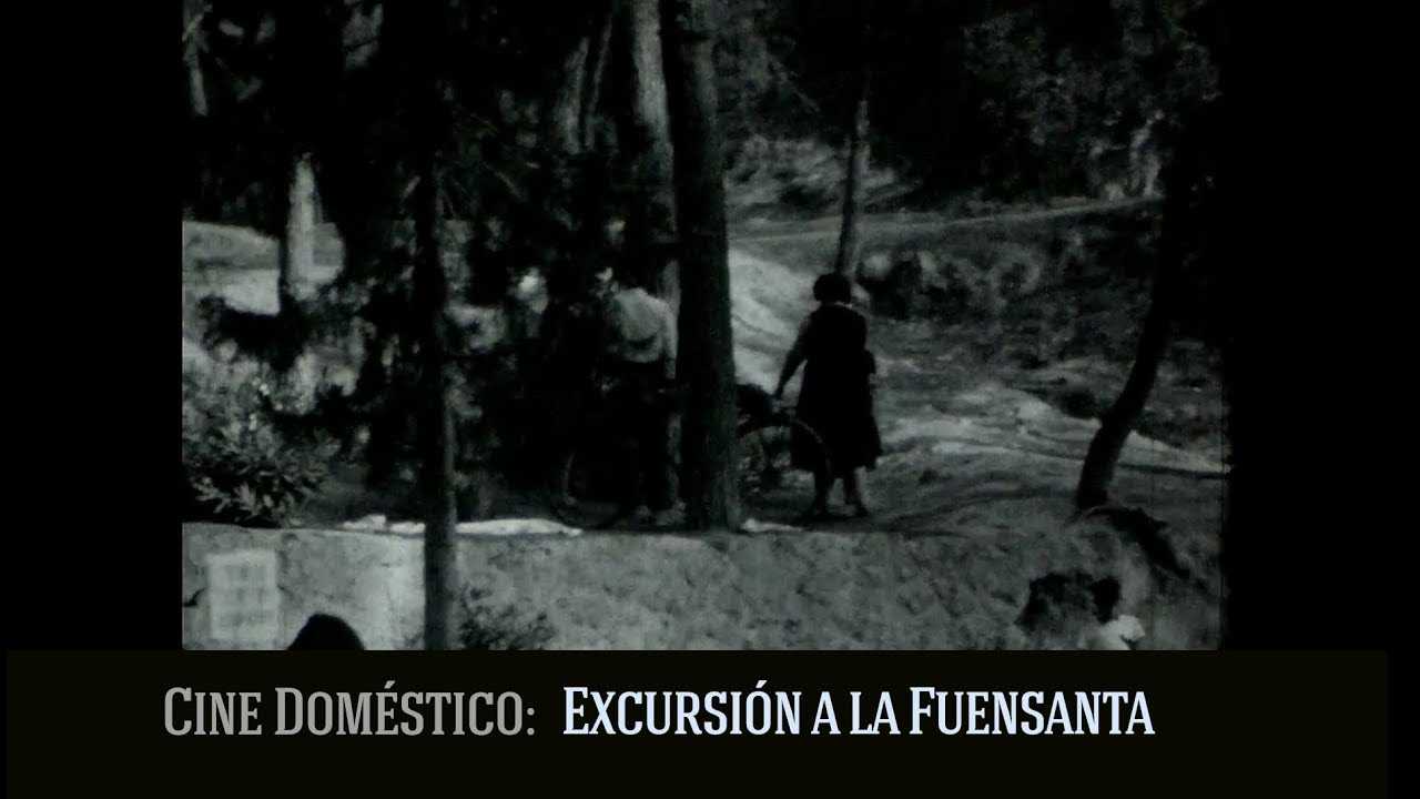 Excursión a la Fuensanta, Murcia en los años 60. Cine doméstico.
