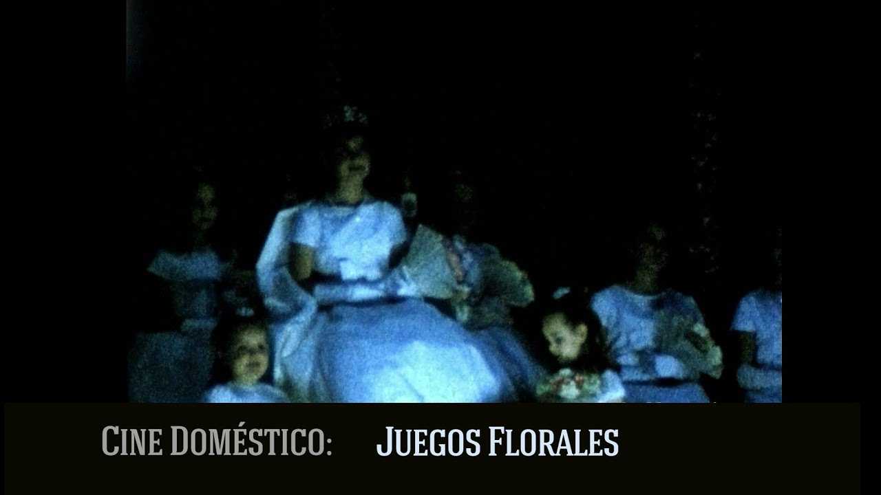 Juegos Florales en Cartagena, años 60. Cine doméstico.
