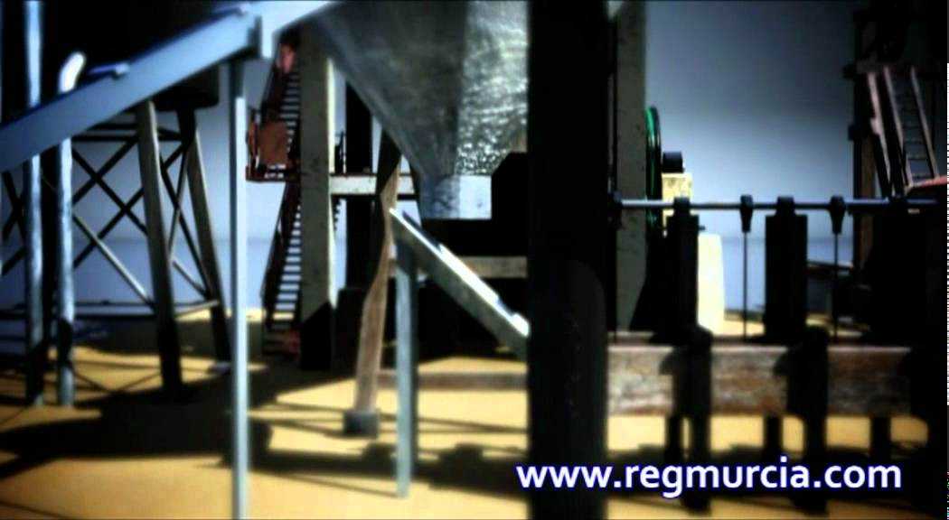 La extracción y cribación del material en las minas de La Unión