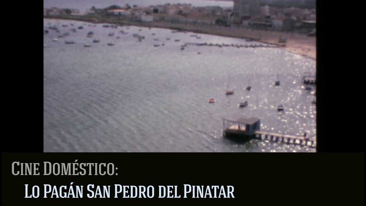 Lo Pagán, San Pedro del Pinatar, 1976. Cine doméstico.