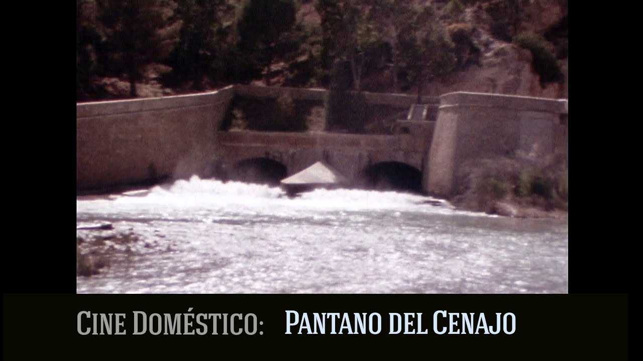 Pantano del Cenajo, Moratalla en 1978. Cine doméstico.