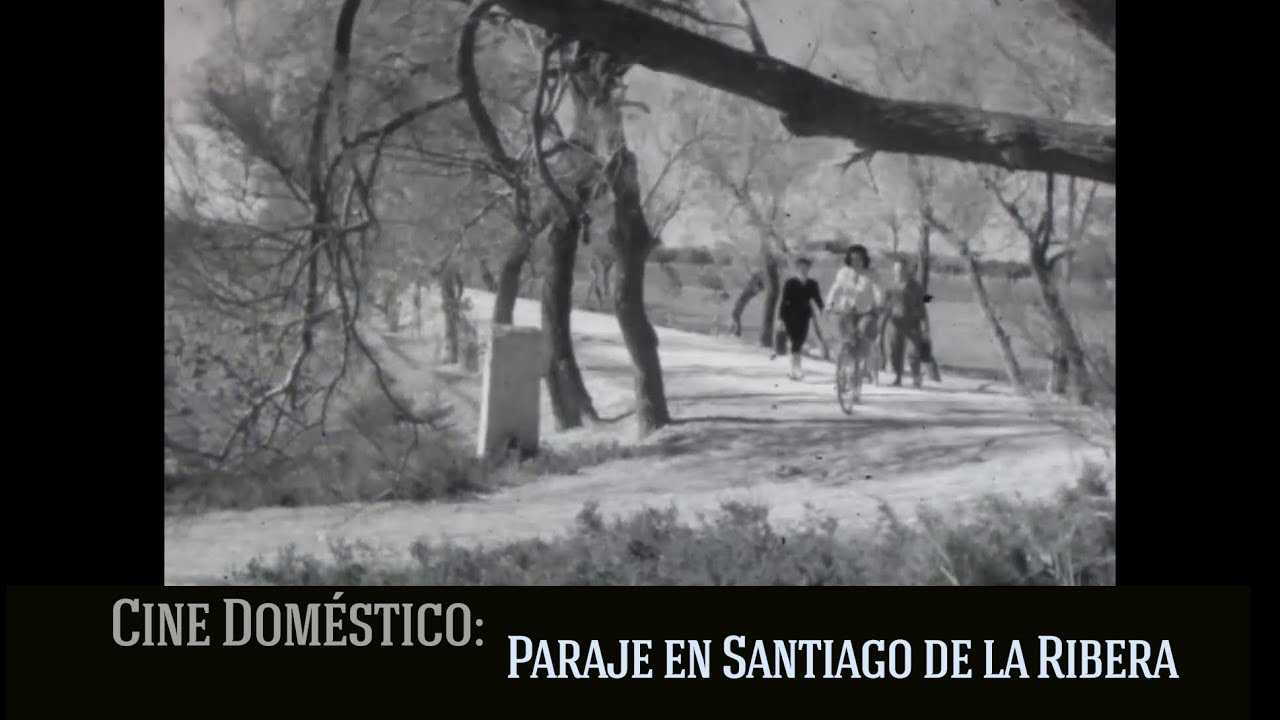 Paraje en Santiago de la Ribera, San Javier en los años 50. Cine doméstico.