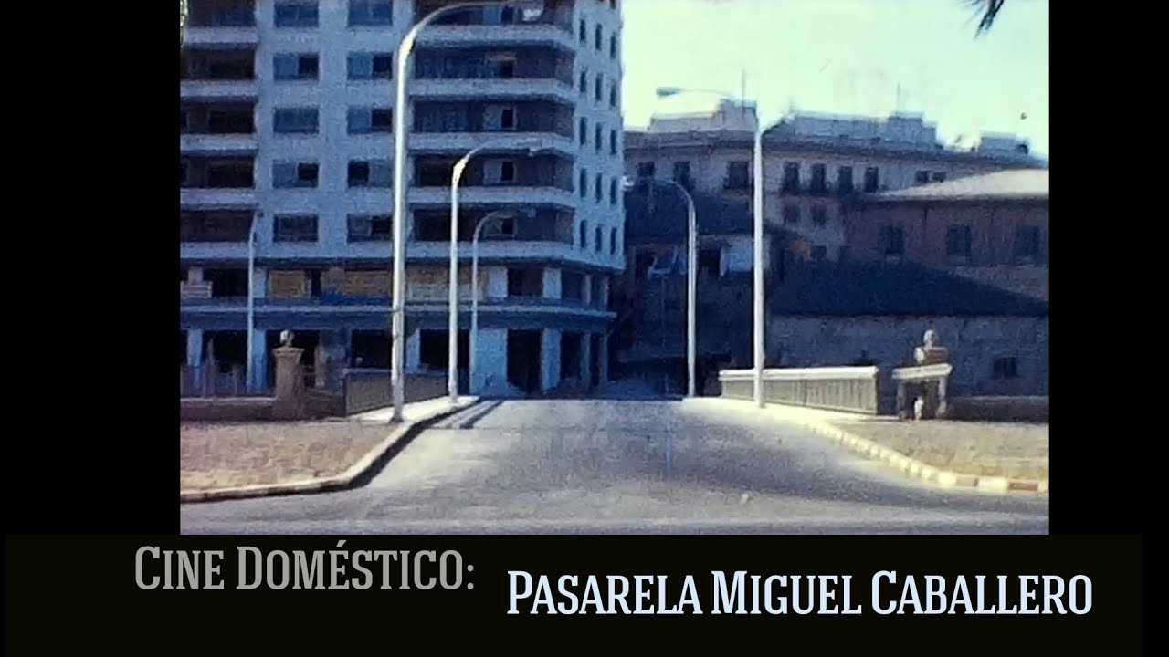 Pasarela Miguel Caballero, Murcia en 1970. Cine doméstico.
