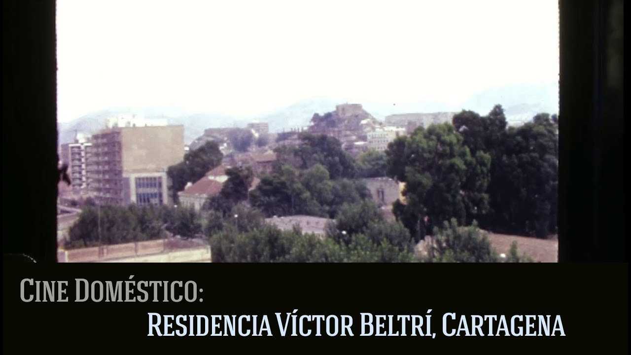 Residencia Víctor Beltrí, Cartagena en los años 60. Cine doméstico.