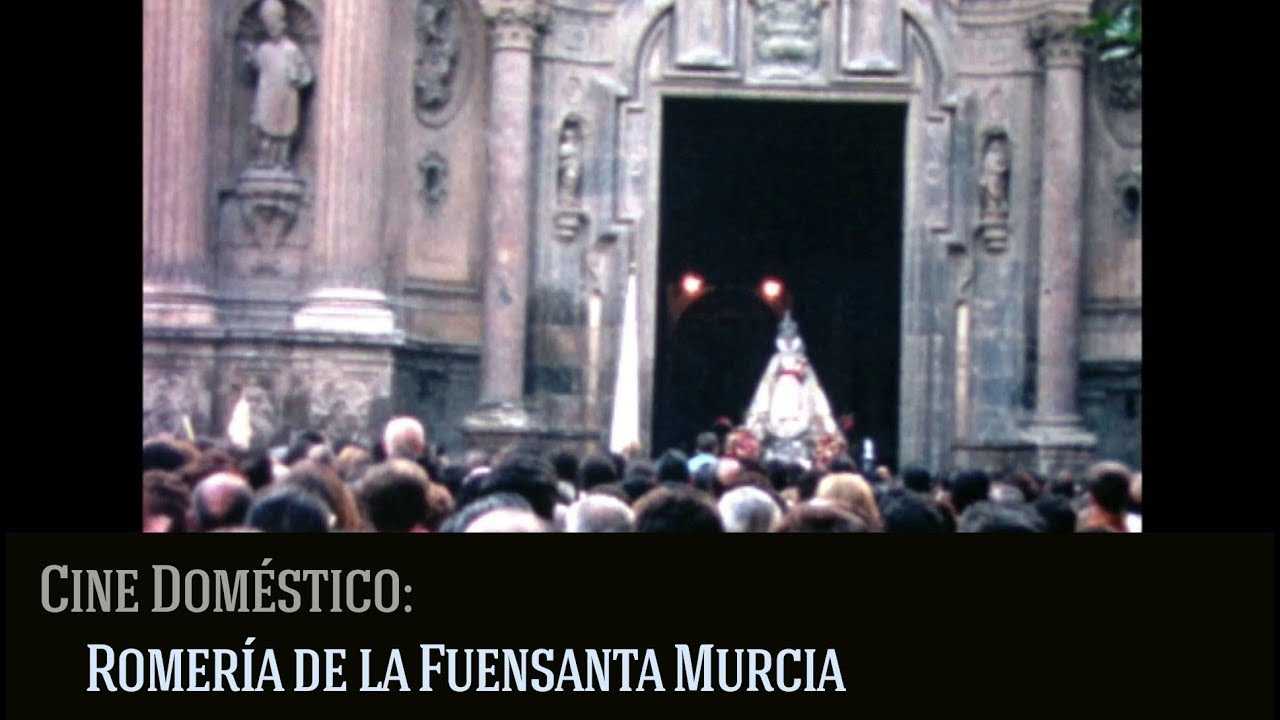 Romería de la Fuensanta, Murcia en 1977. Cine doméstico.