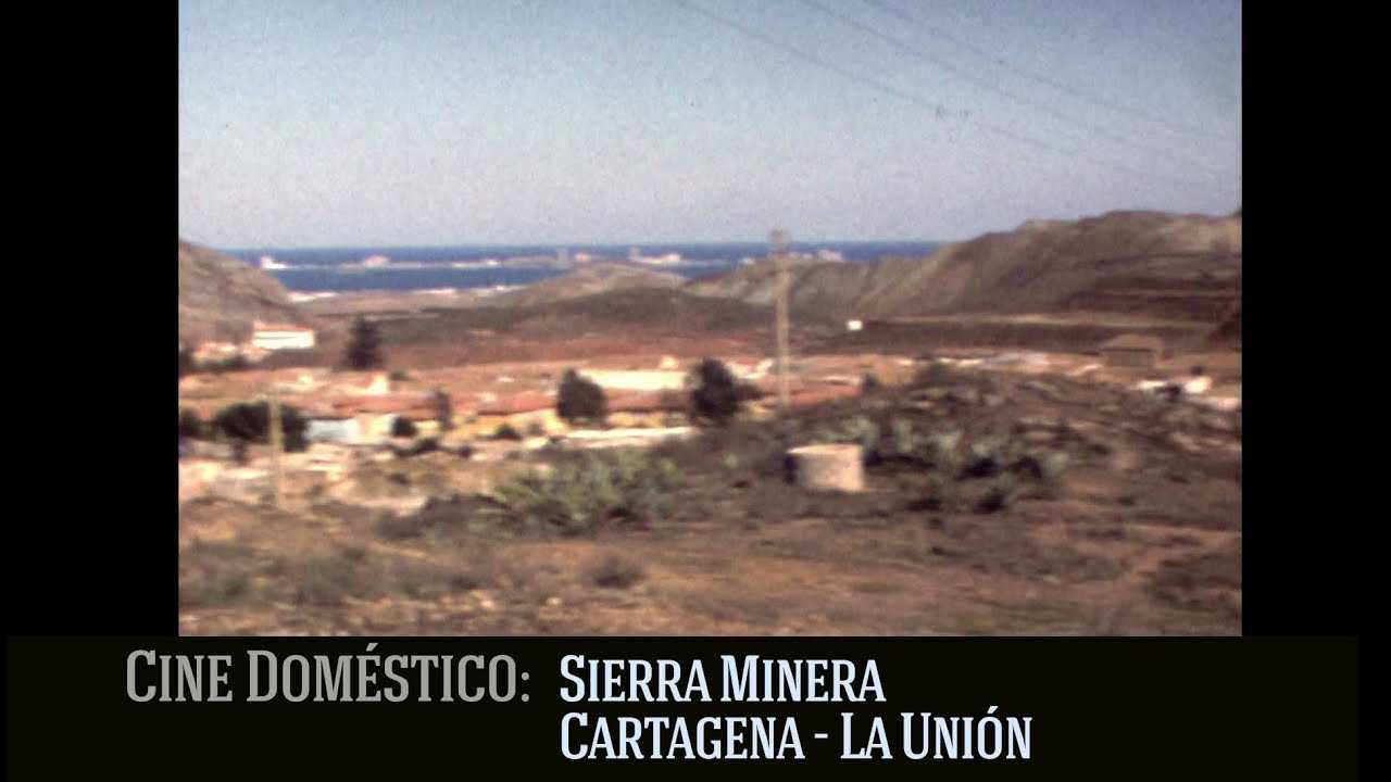 Sierra Minera Cartagena, La Unión. Llano del Beal en 1985. Cine doméstico.