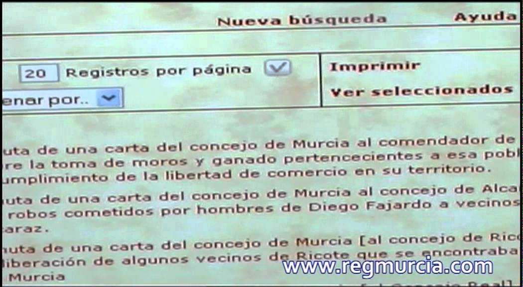 Proyecto Carmesí en el Valle de Ricote